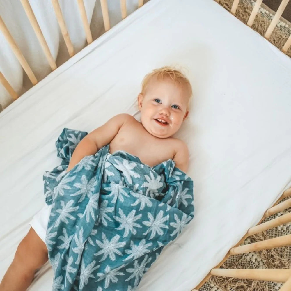 Palm Muslin Swaddle