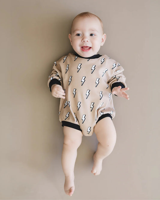 Lightning Bolt Bubble Romper