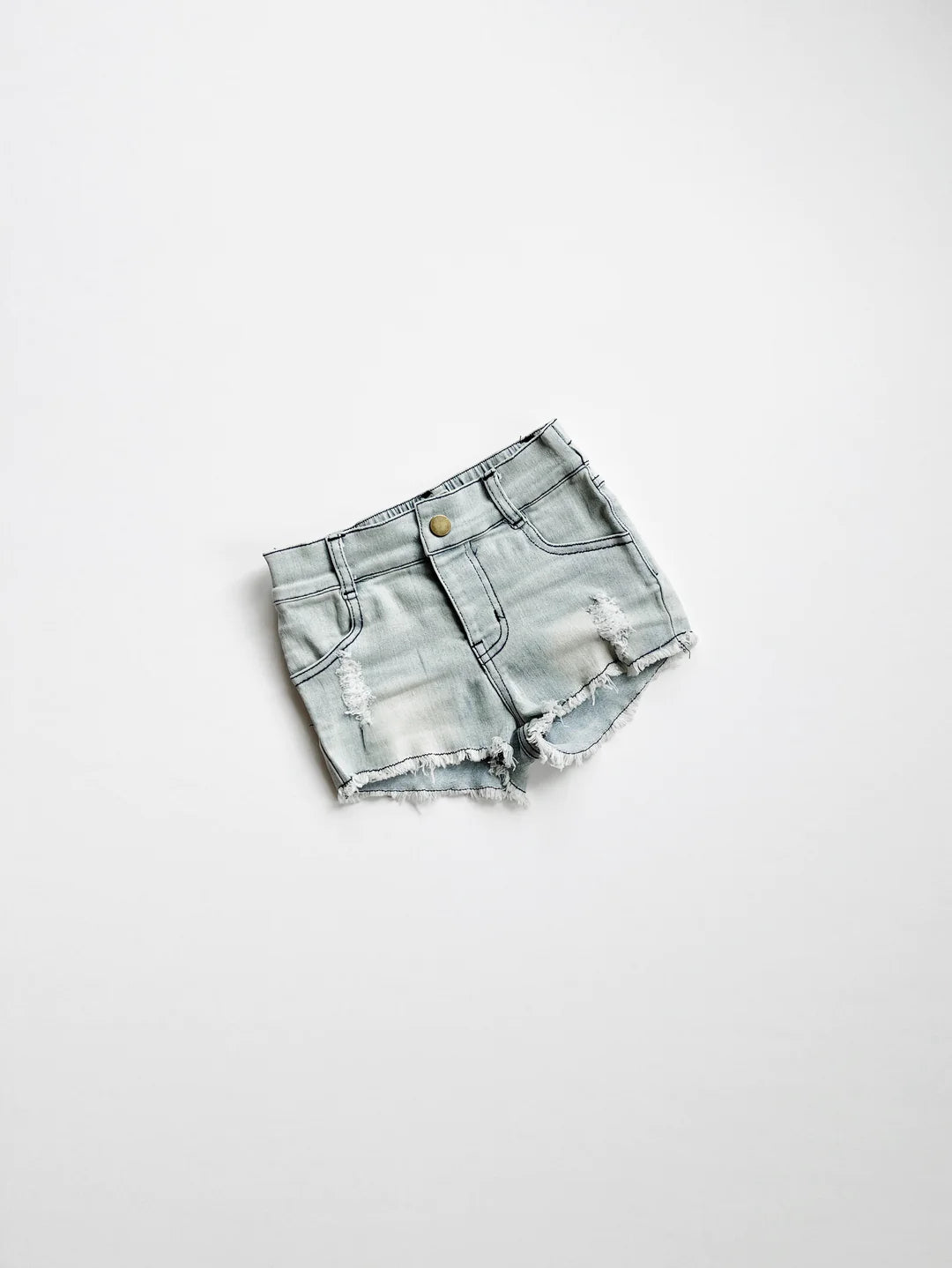 SALE - Slate Grey Denim Shorts