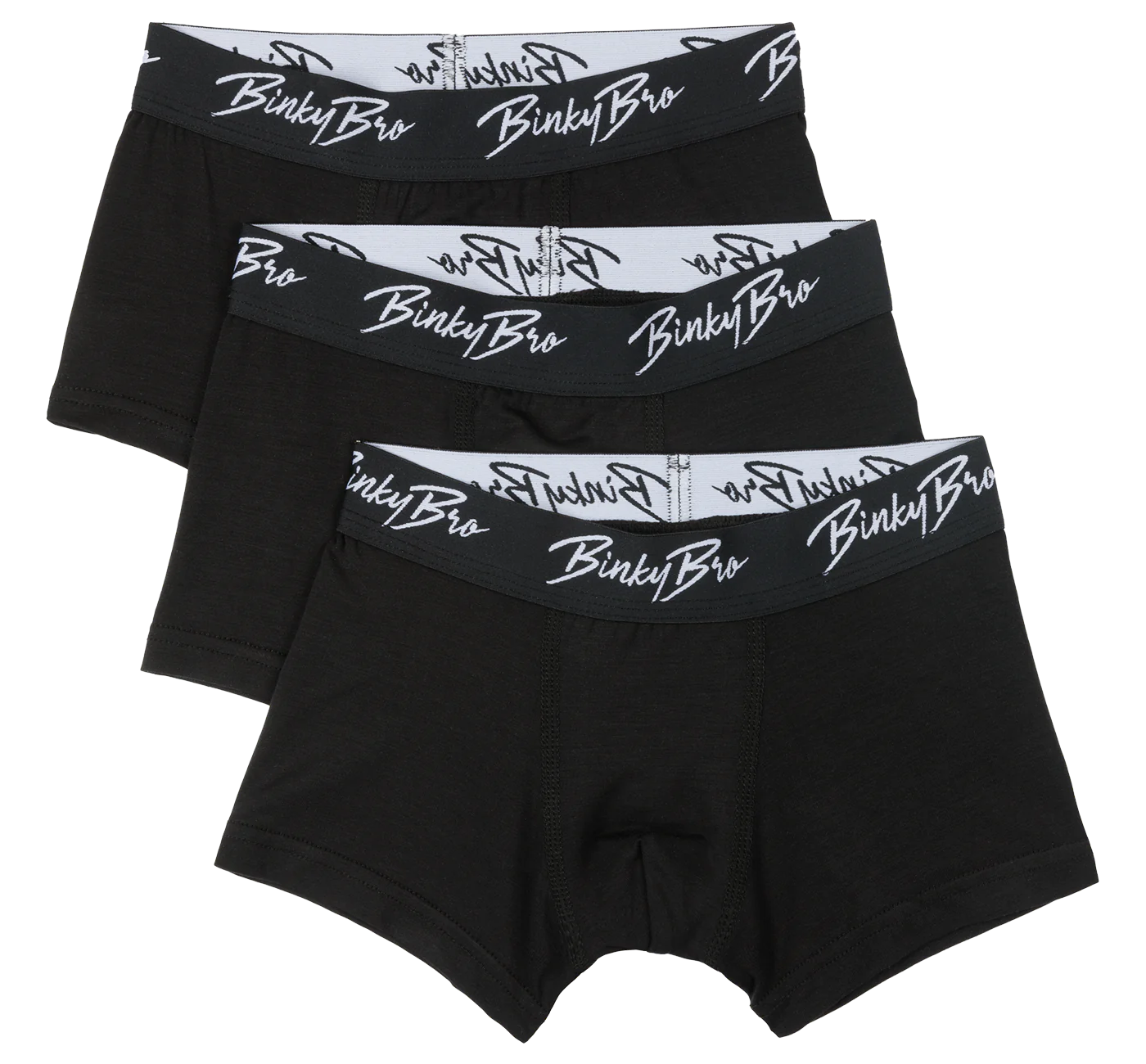 Black Briefs Binkybro Set of 3