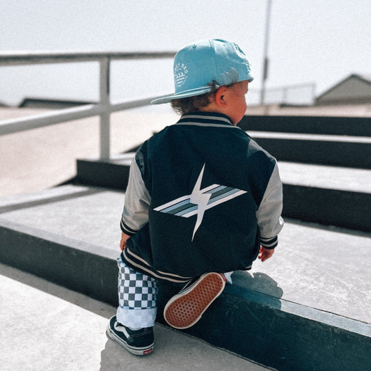 Old School Waterproof Letterman Jacket