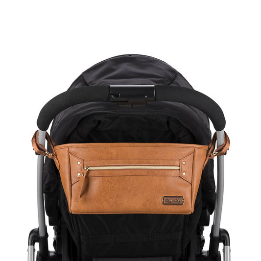 Stroller Caddy - Cognac