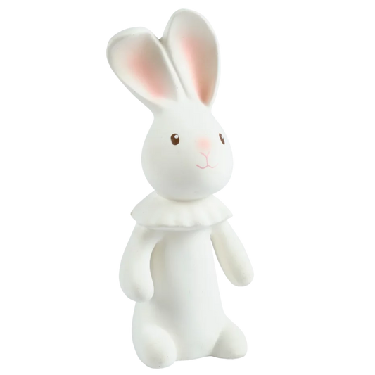 Havah the Bunny Organic Natural Rubber Squeaker Toy