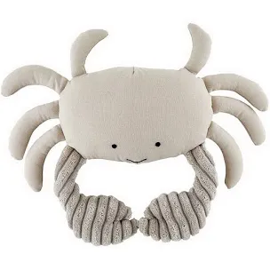 Linen Beach Crinkle Toy - Crab