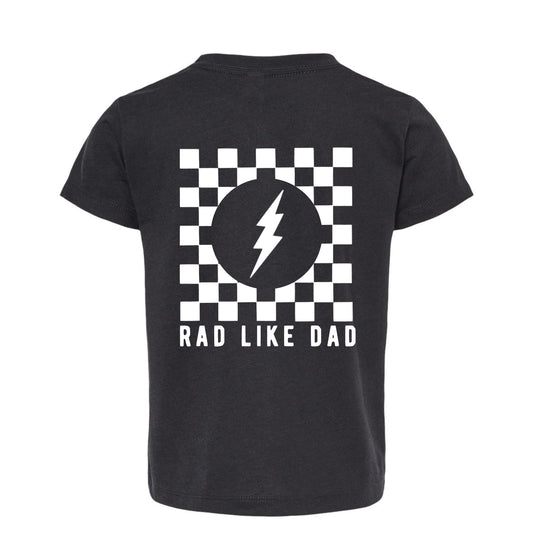 Rad Like Dad - Black Tee