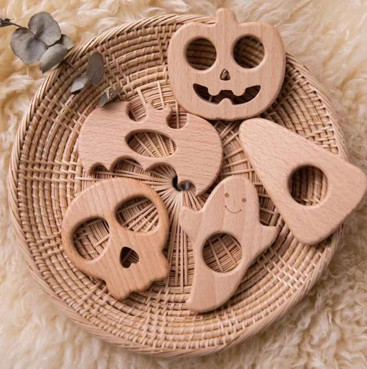 Wooden Ghost Teether