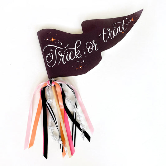 Party Pennant (Trick or Treat) (Boo) (Spooky)